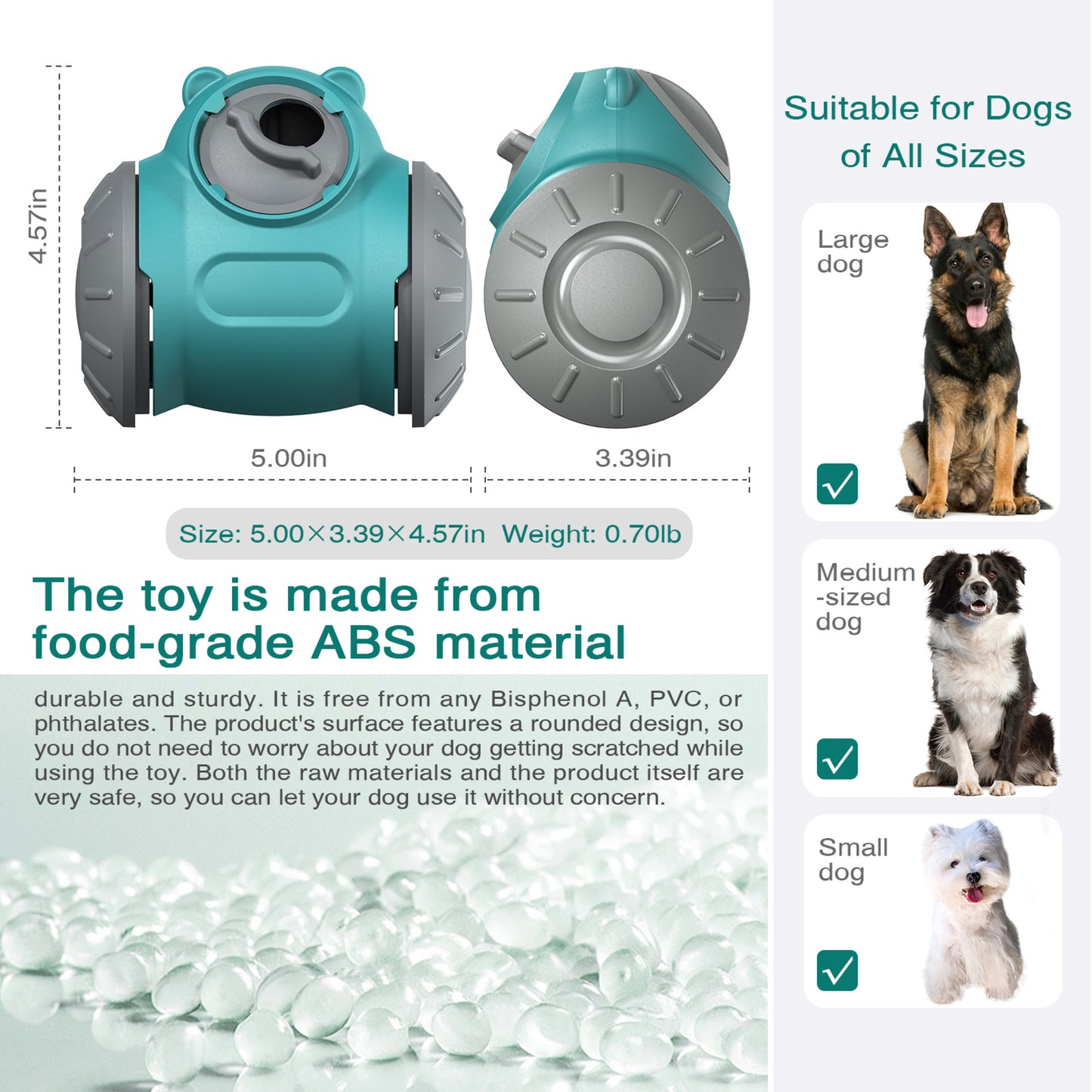 🐶 Interactive Pet Treat Dispenser Toy 🐱